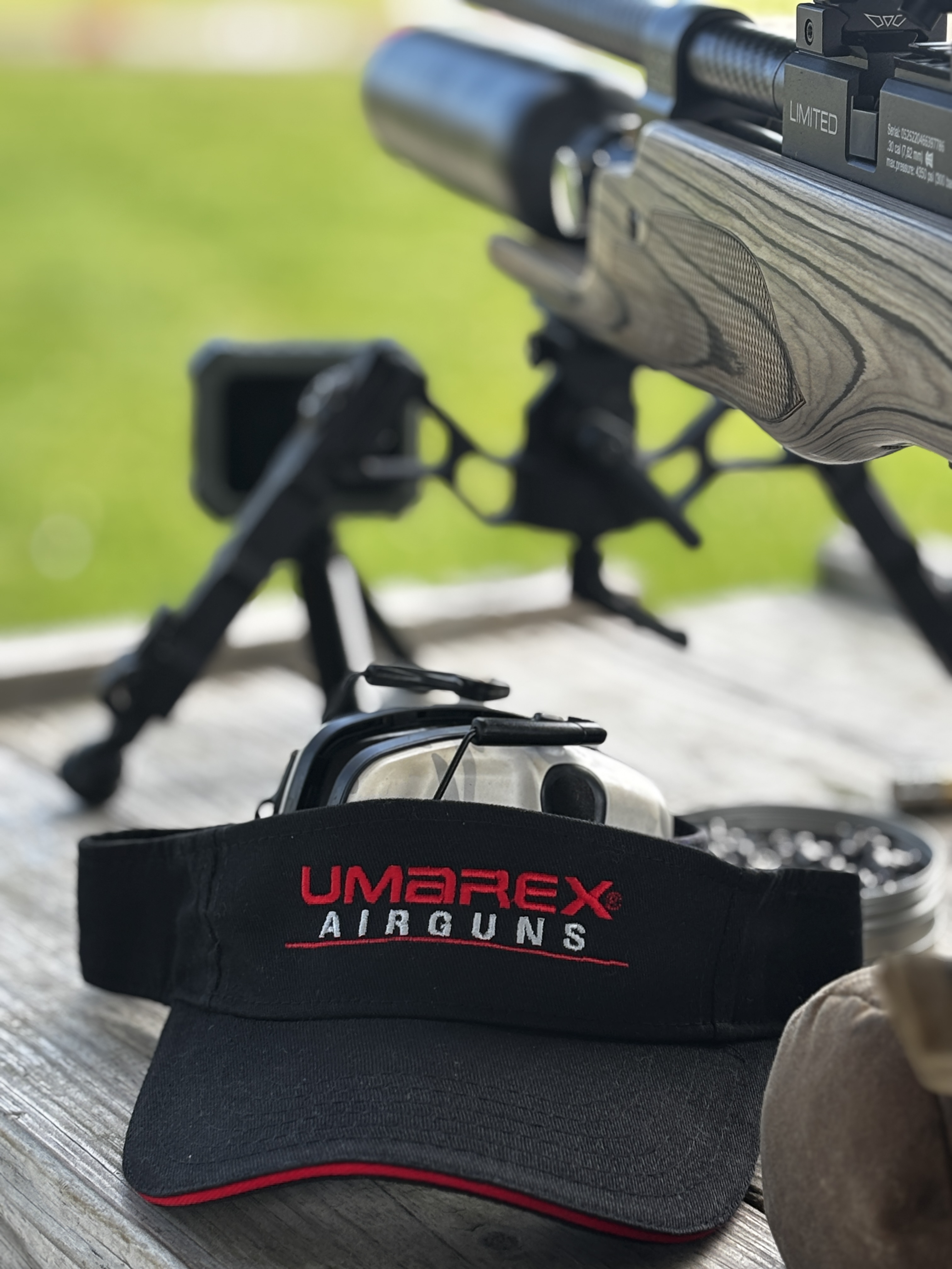 Umarex hat and Gauntlet sl30 at the Pyramyd air cup